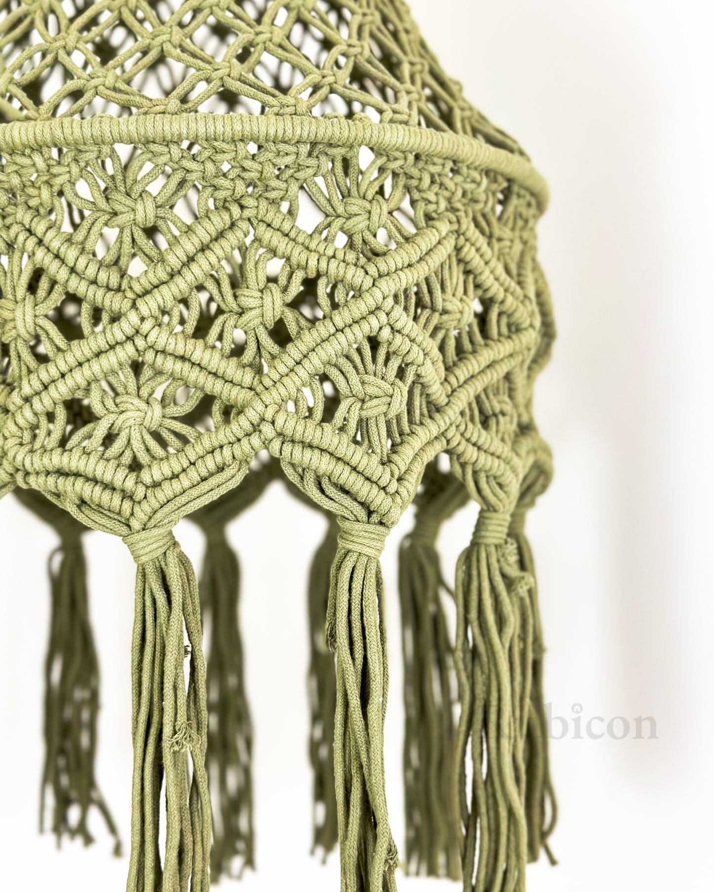 Macramé Hanging - Olive Green