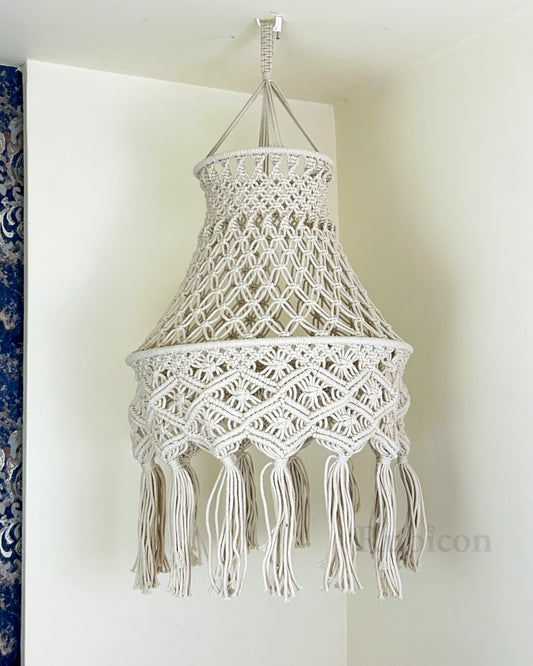 Macramé hanging - Natural