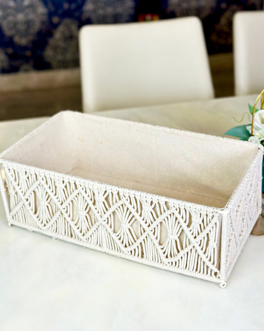 Macramé Basket